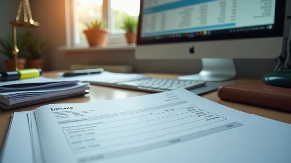 Modèle de facture avocat : ce que doit contenir une facture conforme